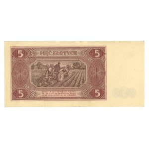 5 złotych 1948 - seria B