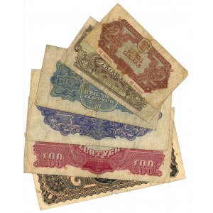 zestaw 2 do 500 złotych 1944 - obowiązkowe - razem 6 sztuk