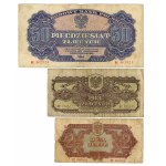 zestaw 2 do 500 złotych 1944 - obowiązkowe - razem 6 sztuk