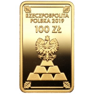 100 złotych 2019 - Powrót Złota do Polski