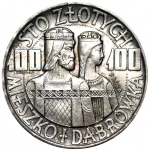 100 złotych 1966 - Mieszko i Dąbrówka PRÓBA