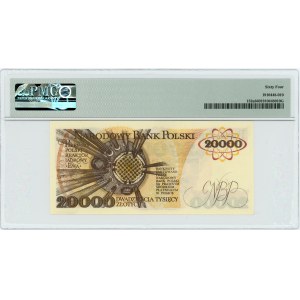 20.000 złotych 1989 - seria H - PMG 64