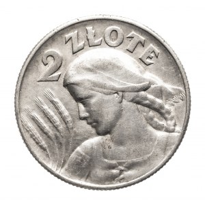 Polen, Zweite Polnische Republik (1918-1939), 2 Zloty 1925, London (1)
