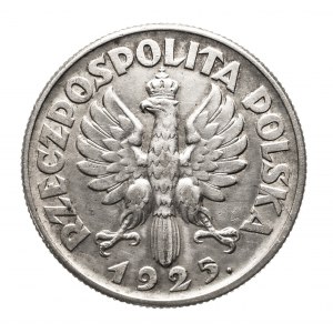 Polen, Zweite Polnische Republik (1918-1939), 2 Zloty 1925, London (1)