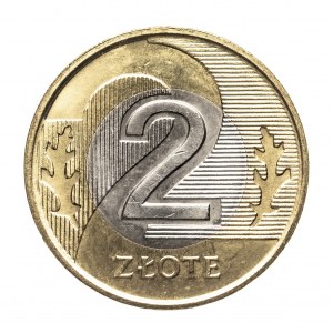 Polsko, Polská republika od roku 1989, 2 zloté 1994, Varšava