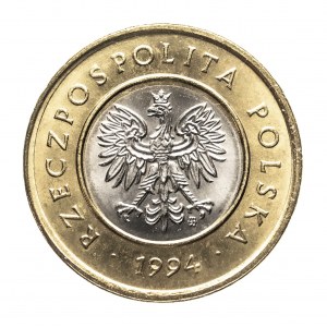 Polen, die Republik Polen seit 1989, 2 Zloty 1994, Warschau