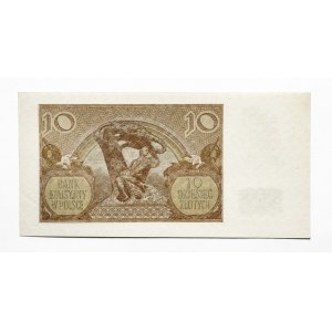 Polen, Allgemeine Regierung (1940 - 1941), 10 Zloty 1.03.1940, Serie J.