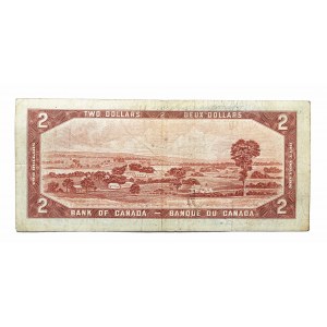 Kanada, $2 1954 Ottawa.