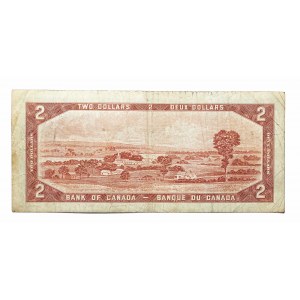 Kanada, 2 USD 1954 Ottawa.