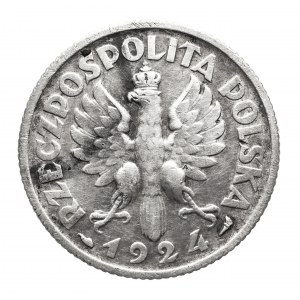 Polska, II Rzeczpospolita (1918-1939), 1 złoty 1924, Paryż