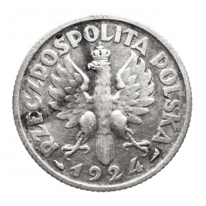 Poľsko, Druhá poľská republika (1918-1939), 1 zlotý 1924, Paríž