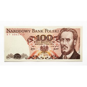 Polska, PRL( 1944 - 1989), 100 ZŁOTYCH 17.05.1976, seria BY.