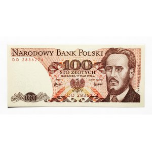 Poland, People's Republic of Poland (1944 - 1989), 100 ZŁOTCH 17.05.1976, DD series.