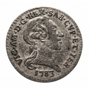 Włochy, Królestwo Sardynii, Wiktor Amadeusz III (1773-1796), 2,6 soldi 1783, Turyn