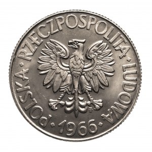 Poľsko, PRL (1944-1989), 10 zlotých 1966, Kościuszko, Varšava
