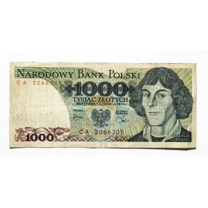 Poland, PRL (1944 - 1989), 1000 ZŁOTYCH 1.06.1979, CA series.