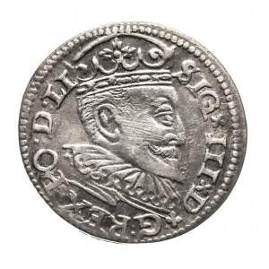 Polen, Sigismund III. Wasa (1587-1632), Trojak 1595, Riga.
