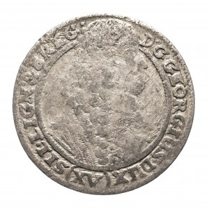 Śląsk, Księstwo Brzesko-Legnicko-Wołowskie, Jerzy III (1654 - 1664), 15 krajcarów 1664, Brzeg.