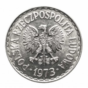 Polska, PRL (1944-1989), 1 złoty 1973.