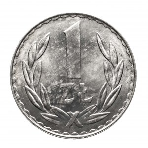 Poľsko, Poľská ľudová republika (1944-1989), 1 zlotý 1980.