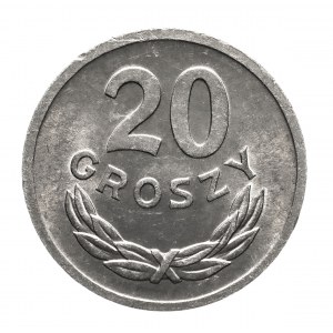 Polska, PRL (1944-1989), 20 groszy 1971.