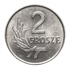 Polen, Volksrepublik Polen (1944-1989), 2 Pfennige 1949.