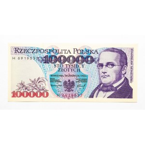 Republik Polen, 100000 ZŁOTY 16.11.1993, Serie H.