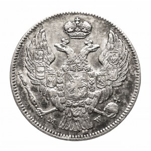 Russische Teilung, Nikolaus I. (1825-1855), 2 Gold / 30 Kopeken 1835 MW, Warschau