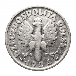 Poland, Second Republic (1918-1939), 2 zloty 1924, Paris