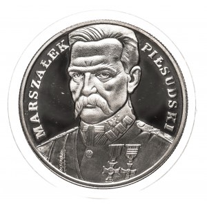 Polska, Rzeczpospolita od 1989 roku, 100000 złotych 1900, Mały Tryptyk - józef Piłsudski