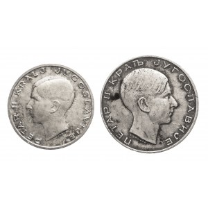 Jugosławia, Królestwo (1918-1941), zestaw: 20 i 50 dinarów 1938