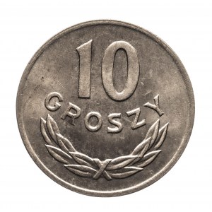 Polen, Volksrepublik Polen (1944-1989), 10 groszy 1949, miedzionikiel