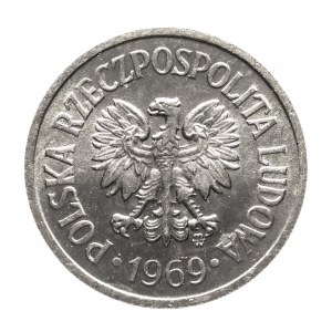 Poľsko, PRL (1944-1989), 10 groszy 1969, Varšava.