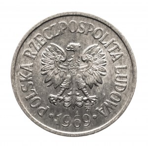 Polen, PRL (1944-1989), 10 groszy 1969, Warschau.