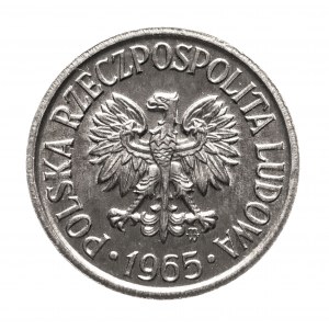 Polen, PRL (1944-1989), 5 groszy 1965, Warschau.