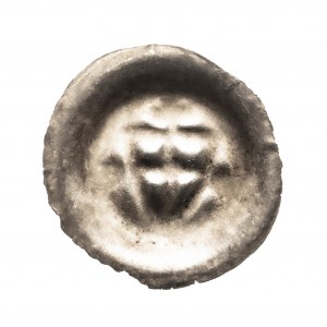 Deutscher Orden, Brakteat ca. 1307-1318, Schild mit Kreuz.