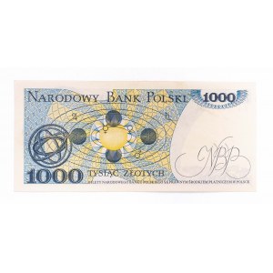 Polska, PRL (1944 - 1989), 1000 ZŁOTYCH 1.06.1982, seria KL.