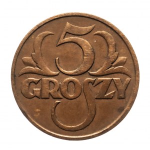Poland, Second Republic (1918-1939), 5 groszy 1931, Warsaw.