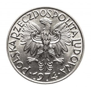 Polen, Volksrepublik Polen (1944-1989), 5 Gold 1974 Rybak.