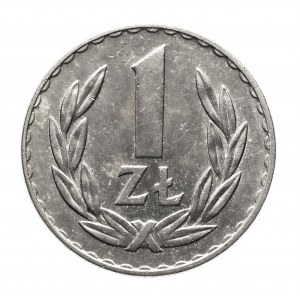 Poľsko, PRL (1944-1989), 1 zlotý 1949, hliník