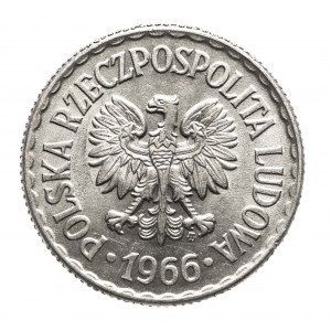 Polska, PRL (1944-1989), 1 złoty 1966