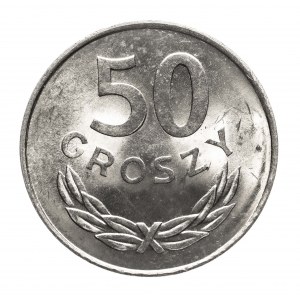 Polen, Volksrepublik Polen (1944-1989), 50 groszy 1977.