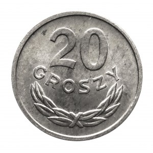 Polska, PRL (1944-1989), 20 groszy 1966, Warszawa.