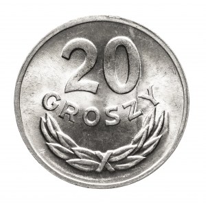 Polska, PRL (1944-1989), 20 groszy 1973 b.zn.m., Kremnica