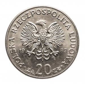 Poľsko, PRL (1944-1989), 20 zlotých 1983 Nowotko, Varšava