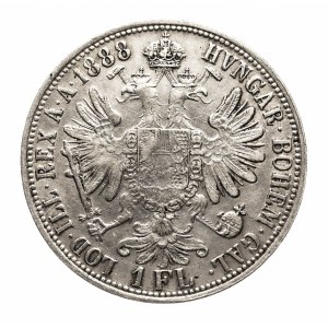 Österreich, Franz Joseph I. (1848 - 1916), 1 Gulden 1888, Wien.