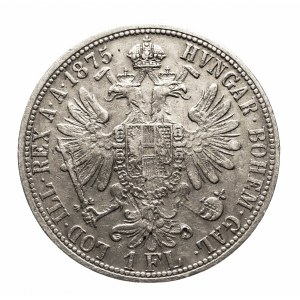 Österreich, Franz Joseph I. (1848-1916), 1 Gulden 1875, Wien