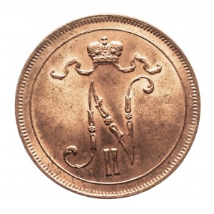 Finlandia, Mikołaj II (1894-1916), 10 pennia 1916, Helsinki