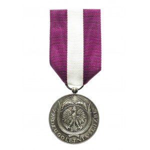 Polen, Zweite Republik Polen (1918-1939), Silberne Medaille für langjährige Verdienste XX Jahre, Warschau