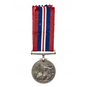 Vereinigtes Königreich, Gedenkmedaille des Zweiten Weltkriegs 1939 - 1945.